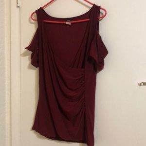 Torrid cold shoulder top